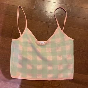 Zara cropped tank, never worn